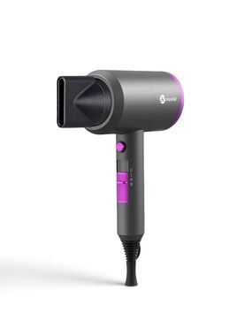 SLOPEHILL Ionic Hair Blow Dryer Concentrator Nozzle Attachment Gray Pink Purple